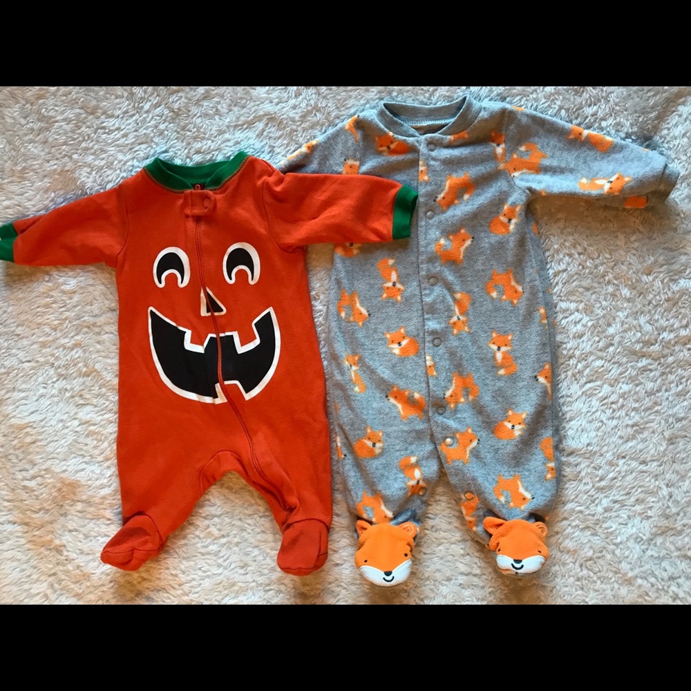 Halloween newborn sleepers